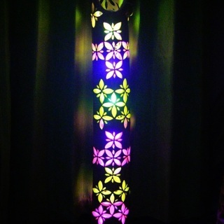 竹灯り 彩シリーズ 〜鳥たちの花見〜 竹灯籠 孟宗竹