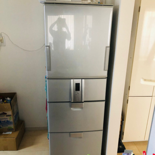 冷蔵庫　SHARP SJ-HL38P 両開き