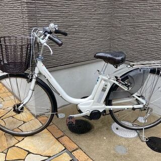 YAMAHA PAS natura ホワイト 新基準 電動アシスト自転車