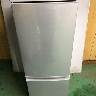 シャープ SHARP ノンフロン冷凍冷蔵庫 167L 2017年製 SJ-D17C-S