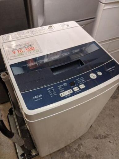 【税込価格】 AQUA　アクア　洗濯機　高年式　2018年製　美品