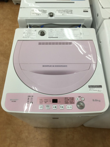 【トレファク摂津店】SHARP(シャープ)の5.5kg全自動洗濯機が入荷ました！