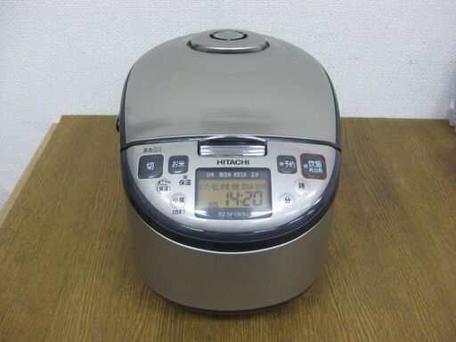 HITACHI 日立 圧力IHジャー 炊飯器 RZ-SF10E9J 5.5合炊き 2016年製 シルバー