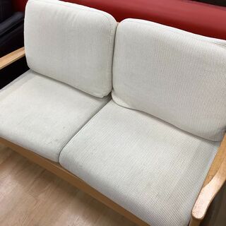 イバタインテリア2人掛けソファー 値下げしました！！ IBATA】イバタインテリア 2人掛けソファ ラブソファ 飛騨高山 大塚家具