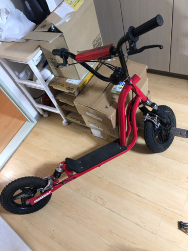 【希少】オロナミンC キックボード 前後サスペンション ブレーキ付 ノベルティ 懸賞品