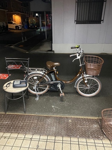 中古電動自転車　YAMAHA SION 20インチ　充電器付き　美品　お買得‼︎