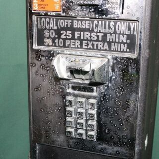 ディスプレイに！ アメリカ ヴィンテージ 公衆電話