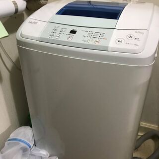 【ネット決済・配送可】洗濯機ハイアール HAIER JW-K50...