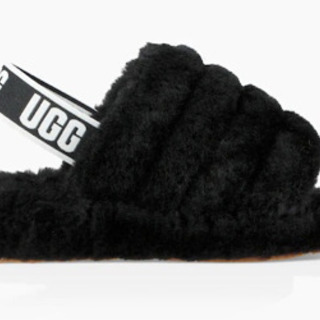 値下げしました】正規品箱ありUGGファーサンダル【新品未使用】FLUFF 