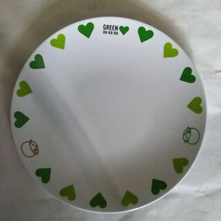 【無料】GREEN　DA-KA-RAの皿　