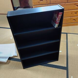 本・CD用カラーボックス　黒