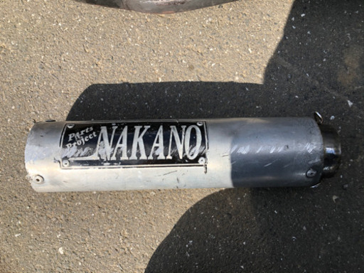 ゼファー400 ナカノ管 ナカガニ
