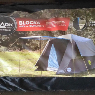 コールマンインスタントダークルームテント6人用