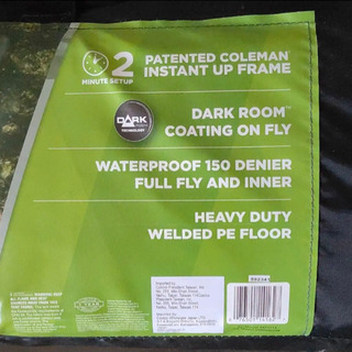 コールマンインスタントダークルームテント６人用