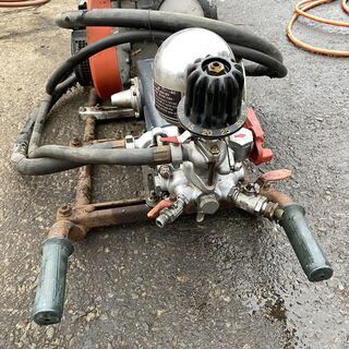 実演動画付 整備済 圧力50Kgf/c㎡ 吸水量31L/分 3.5馬力 セット