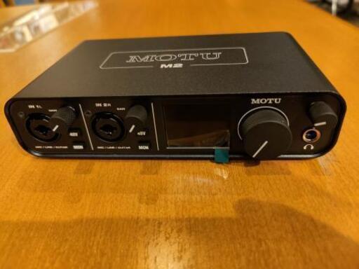 MOTU M2 ※未使用
