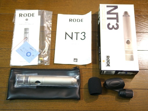 【超美品】RODE NT3 コンデンサーマイク