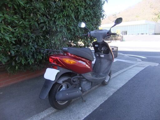 ヤマハ JOG 実働中古美車 オイル交換済み 女性ワンオーナー ナンバー