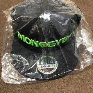 monoeys キャップ　帽子　緑