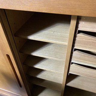 ☆飛騨産業 キツツキマーク 食器棚☆