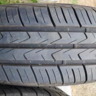 215/70/15C　サマータイヤ・ホイールセット　2020年01週　低走行1000キロ未満　