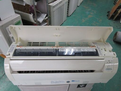 K02169　シャープ　中古エアコン　主に14畳用　冷4.0kw／暖5.0kw