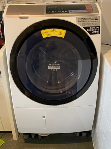 日立 BD-SV110BL 乾燥機能付き全自動ドラム式洗濯機