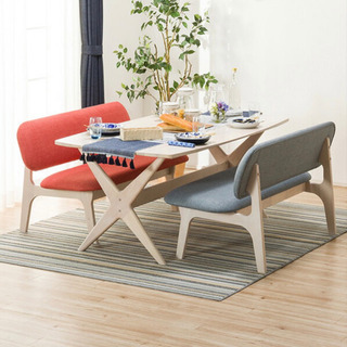 ロータイプ　ダイニング4点セット