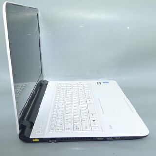 送料無料 新品SSD240GB ホワイト希少品 ノートPC 中古良品 15.6型 NEC