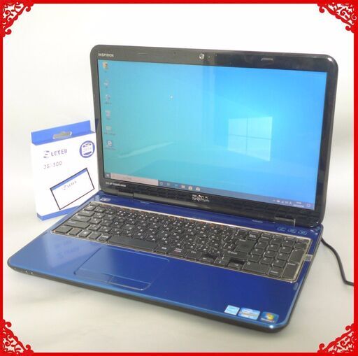 送料無料 新品SSD240G 1台限定 ブルー 中古良品 15.6型 ノートパソコン DELL N5110 Core i7 8GB BD-RE Wi-Fi カメラ Windows10 LibreOffice