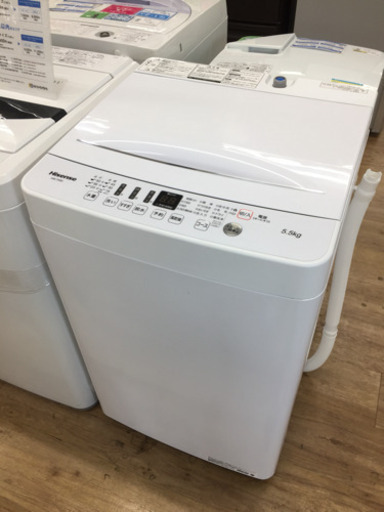 Hisense（ハイセンス）の洗濯機2019年製（HWｰT55D）です。【トレファク東大阪店】