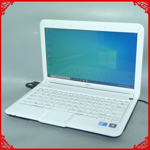 安価 軽量モバイル 1台限定 送料無料 ホワイト LibreOffice Windows10 無線Lan 4GB Duo 2 Core LM530WH6W NEC 13.3型 中古良品 ノートパソコン ノートパソコン