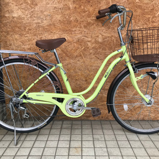 MARUISHI マルイシ MILD FASHIONCITY 26インチ外装6速 シティサイクル ...