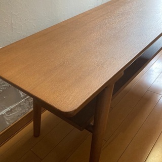 【美品】木製ローテーブル おしゃれ