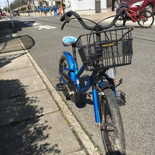 【ネット決済・配送可】格安  18インチ  子供用自転車
