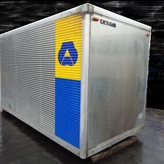 トラックコンテナ 箱 2t 3660x1870x2020 保冷 アルミバン 冷凍冷蔵