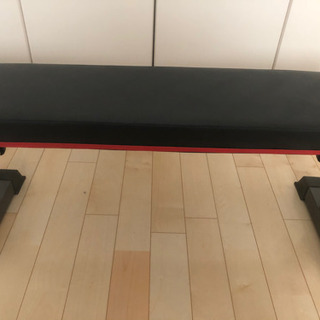 ダンベル、フラットベンチ、ラバープレートセット