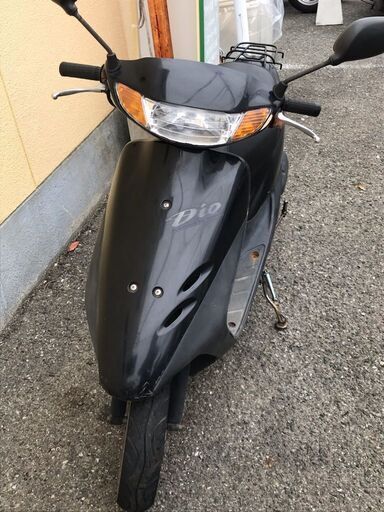 ライブディオ　AF34-13　実動　黒　サイドスタンド付　自賠責８月まで付き　コミコミ４５０００円