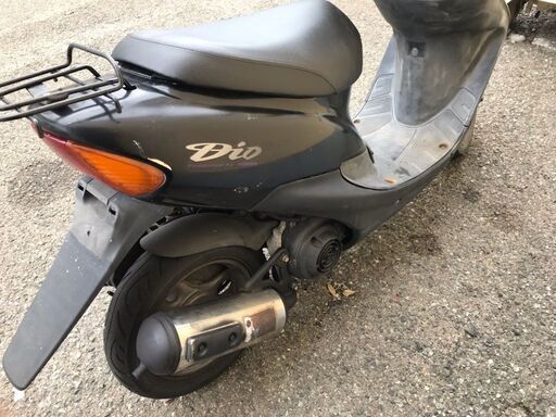 ライブディオ　AF34-13　実動　黒　サイドスタンド付　自賠責８月まで付き　コミコミ４５０００円