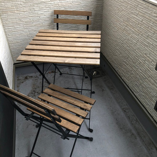 IKEA TARNO(テルノー) ガーデンテーブル＆チェアセット