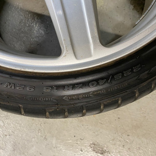 タイヤ、ホイール 18インチ225/40ATRSPORTバリ溝