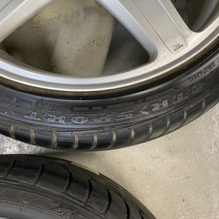 18インチ225/40ATRSPORTバリ溝