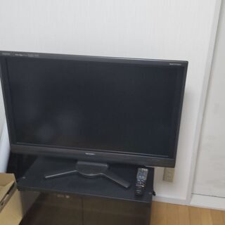 テレビ　AQUOS　＋　テレビ台