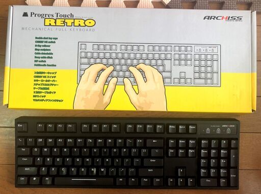 アーキス メカニカル 英語ASCII配列・104キー CherryMX赤軸