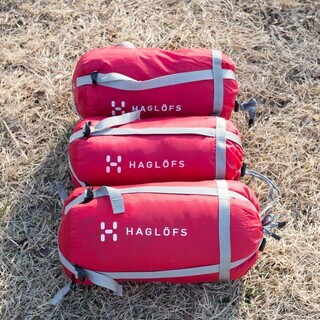 値下げ　Haglofs（ホグロフス）シュラフ3セット寝袋　キャンプ