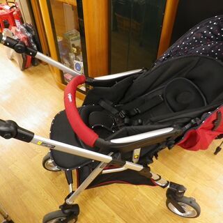 ピジョン ベビーカー 両対面式 ハイタイプ フィーノ fino 赤×黒 1～36か月まで　西岡店 ピジョン ベビーカー 両対面式 ハイタイプ フィーノ fino 赤×黒 1～36か月