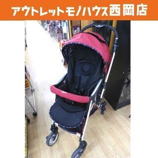 ピジョン ベビーカー 両対面式 ハイタイプ フィーノ fino 赤×黒 1～36か月まで　西岡店 ピジョン ベビーカー 両対面式 ハイタイプ フィーノ fino 赤×黒 1～36か月