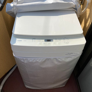 洗濯機　ツインバード　2019年製　7kg 5月22〜26日お引き渡し可能 - 杉並区