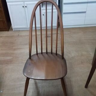 店舗同時販売中】 Ercol ア―コール クエーカーチェア3脚セット 