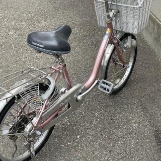 大人自転車ピンク色ブリジストン20インチ♪